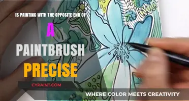 Precision Uncovered: The Art of Painting with a Reversed Brush