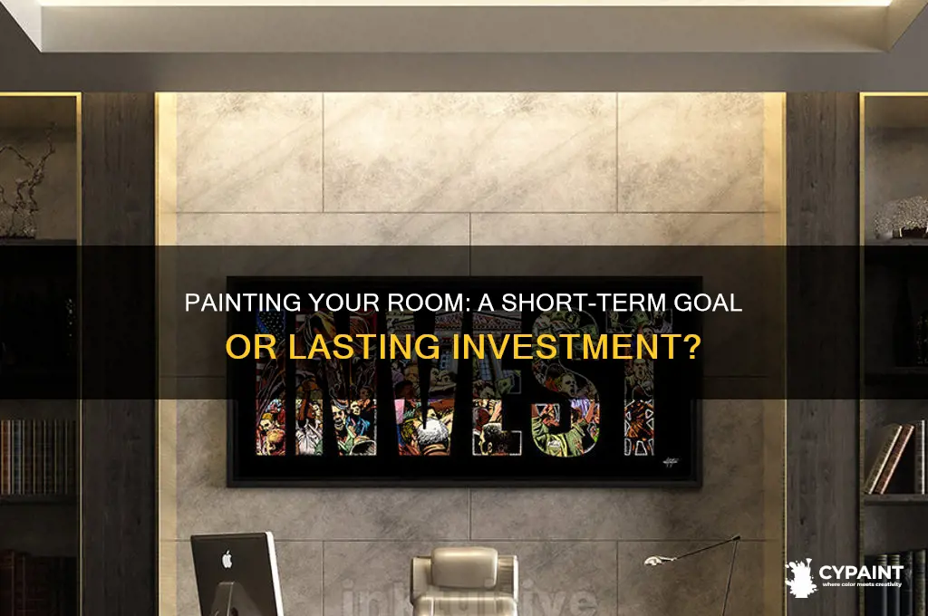 is painting your room a short term goal