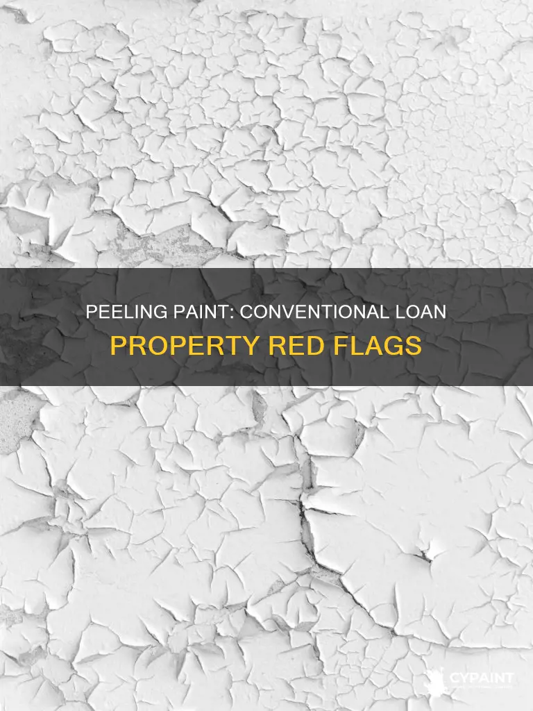 is peeling paint an issue with a conventional loan