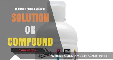 Understanding Poster Paint: Mixture Solution or Compound?