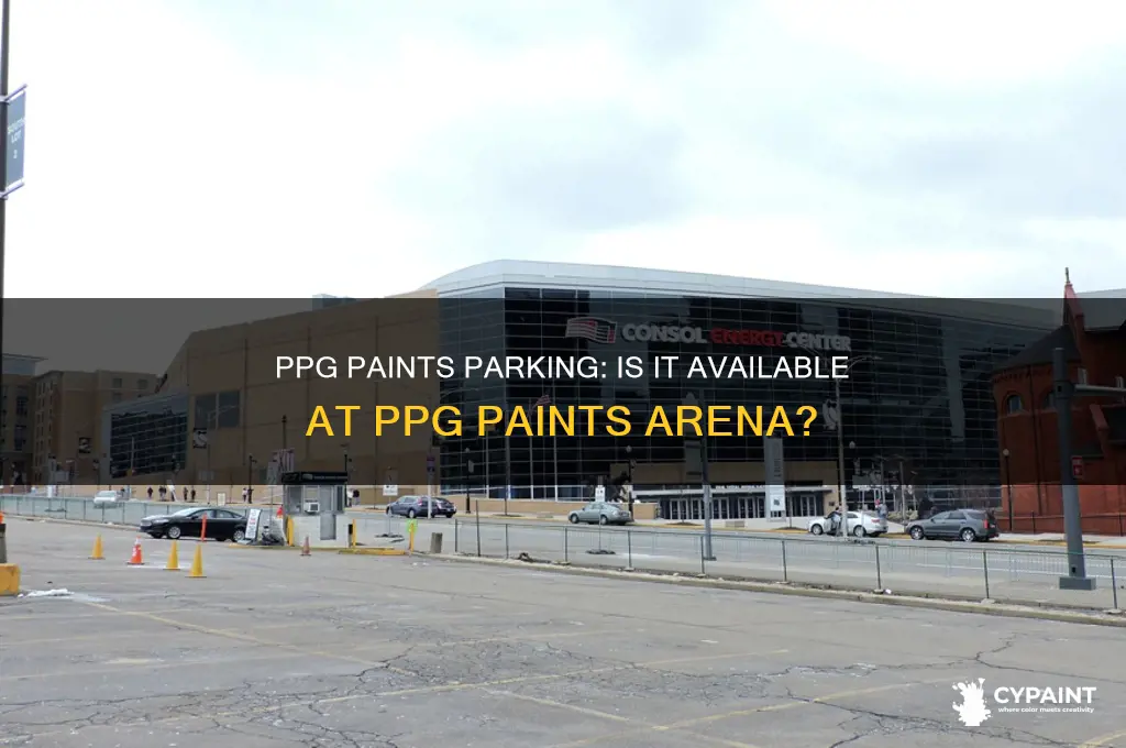 is ppg paints parking in ppg paints arena
