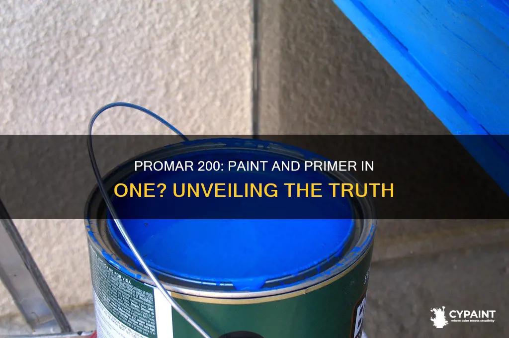 is promar 200 paint and primer in one