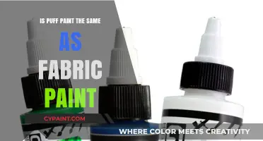 Puff Paint vs. Fabric Paint: Understanding the Key Differences