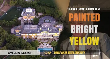 Exploring Rod Stewart's LA Home: A Bright Yellow Abode?
