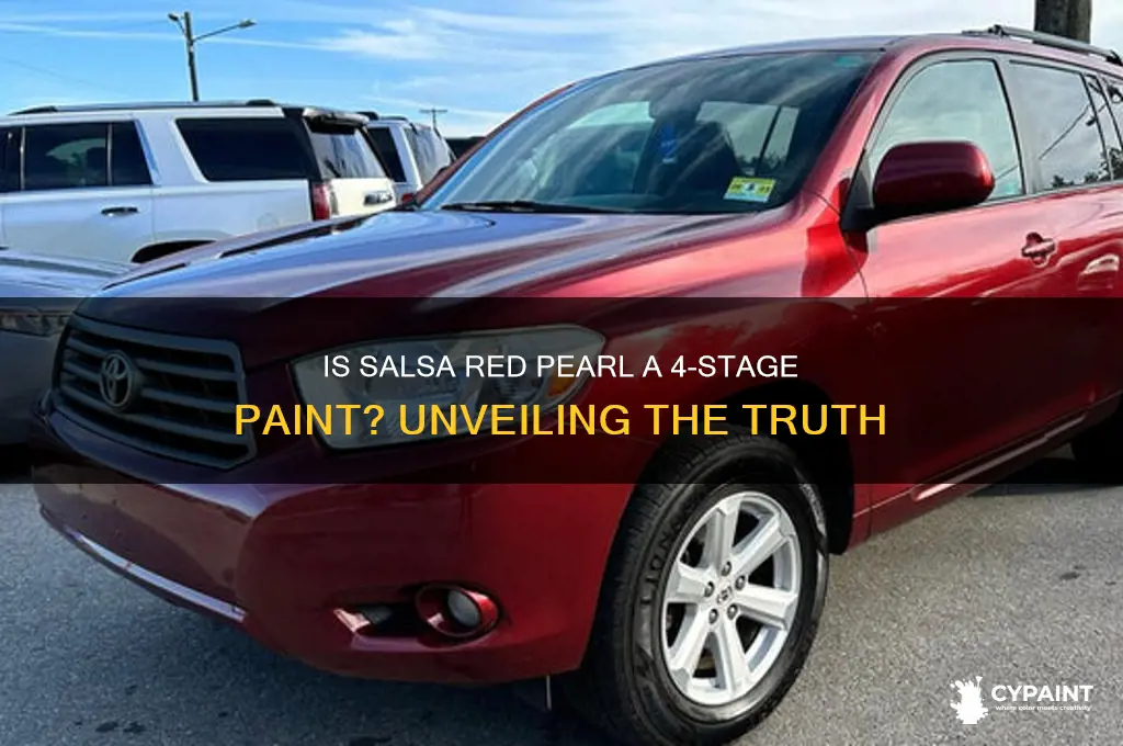 is salsa red pearl an 4 stage paint