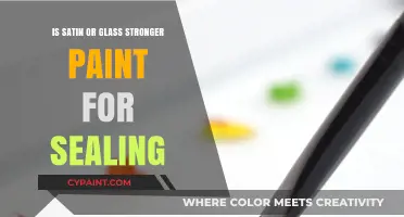 Satin vs. Glass: Which Paint Finish Offers Superior Sealing Strength?