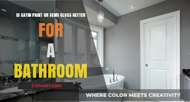 Satin vs. Semi-Gloss: The Ultimate Bathroom Paint Showdown