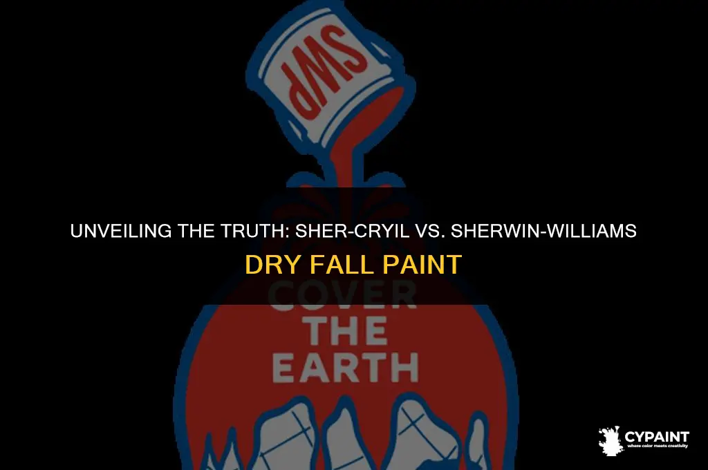 is sher-cryil paint sherwin williams the sameas dry fall