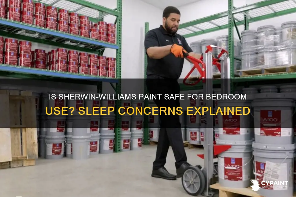 is shermin williams paint okay to sleep in