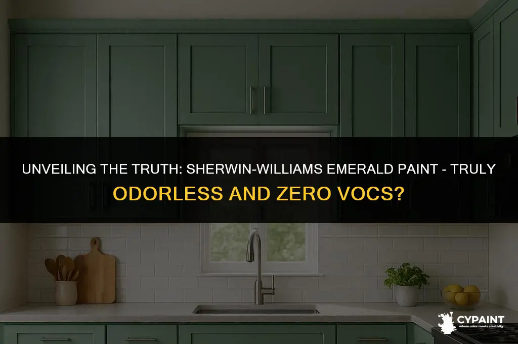 is sherwin williams emerald paint no odor no voc
