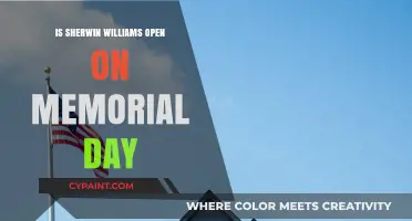 Is Sherwin Williams Open on Memorial Day? Check Store Hours