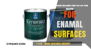 Sherwin Williams vs Valspar: Which Paint Reigns Supreme for Enamel Surfaces?