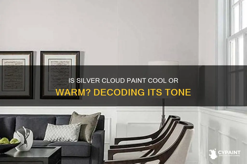 is silver cloud paint a cool or warm