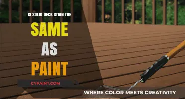 Solid Deck Stain vs. Paint: Understanding the Key Differences