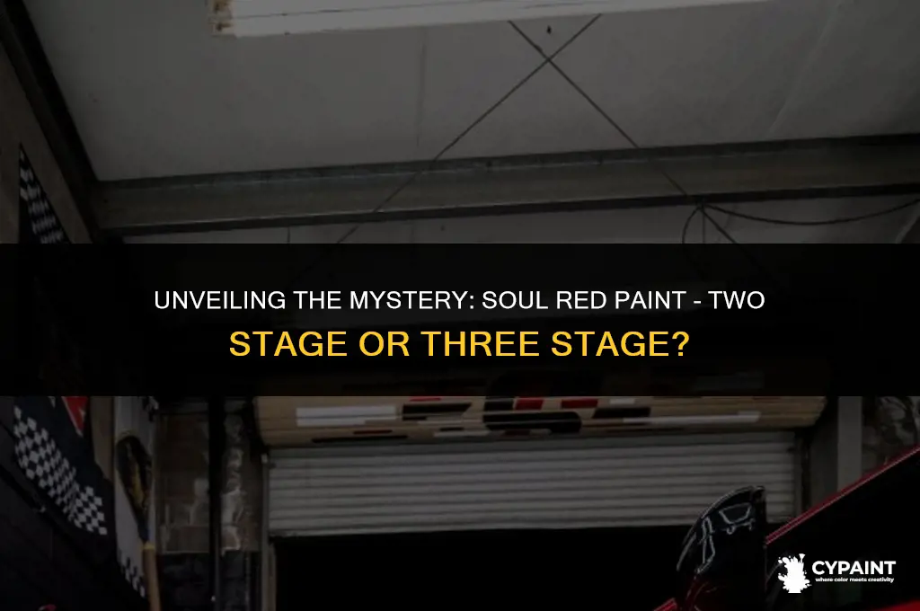 is soul red a two stage or three stage paint