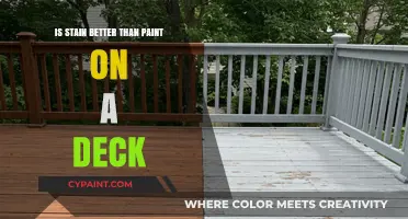 Stain vs. Paint: Which is Better for Your Deck?