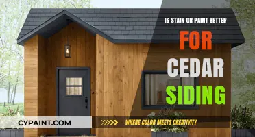 Stain vs. Paint: Which Finish Enhances Cedar Siding Best?