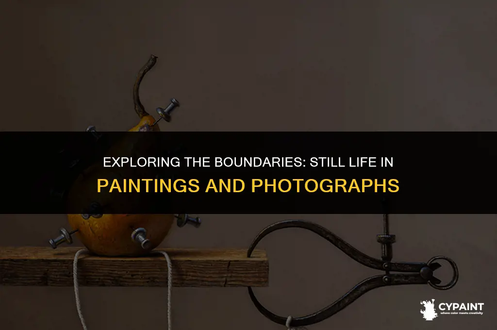 is still life art paintings only or photographs as well