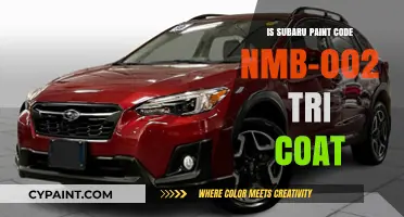 Subaru Paint Code NMB-002: Understanding the Tri-Coat Process