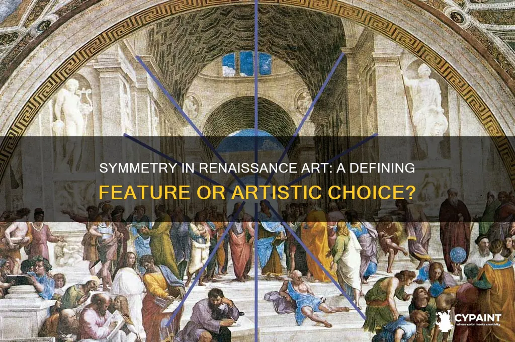 is symmetry a common feature of renaissance painting
