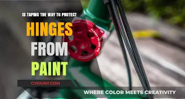 Protecting Hinges: Tape or Paint?
