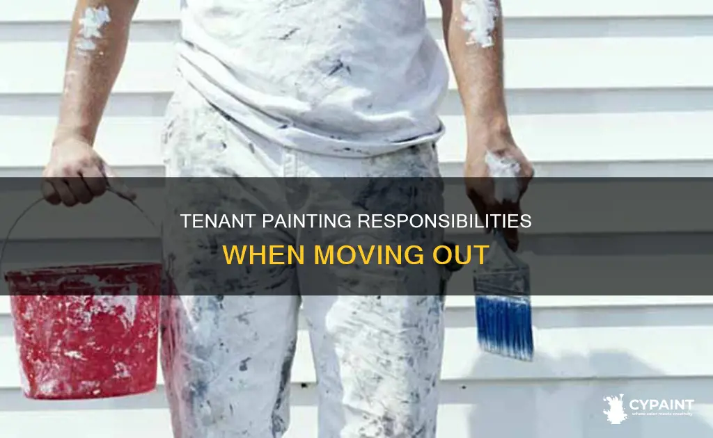 is tenant responsible for painting when they move out