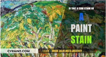 Cum or Paint: The Stain Mystery