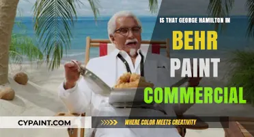 Is That George Hamilton in the Behr Paint Commercial?