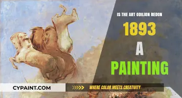Is Odilon Redon's 1893 Artwork a Painting or Not?