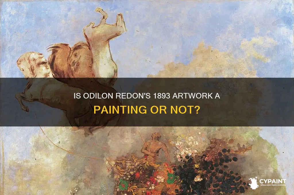 is the art odilion redon 1893 a painting