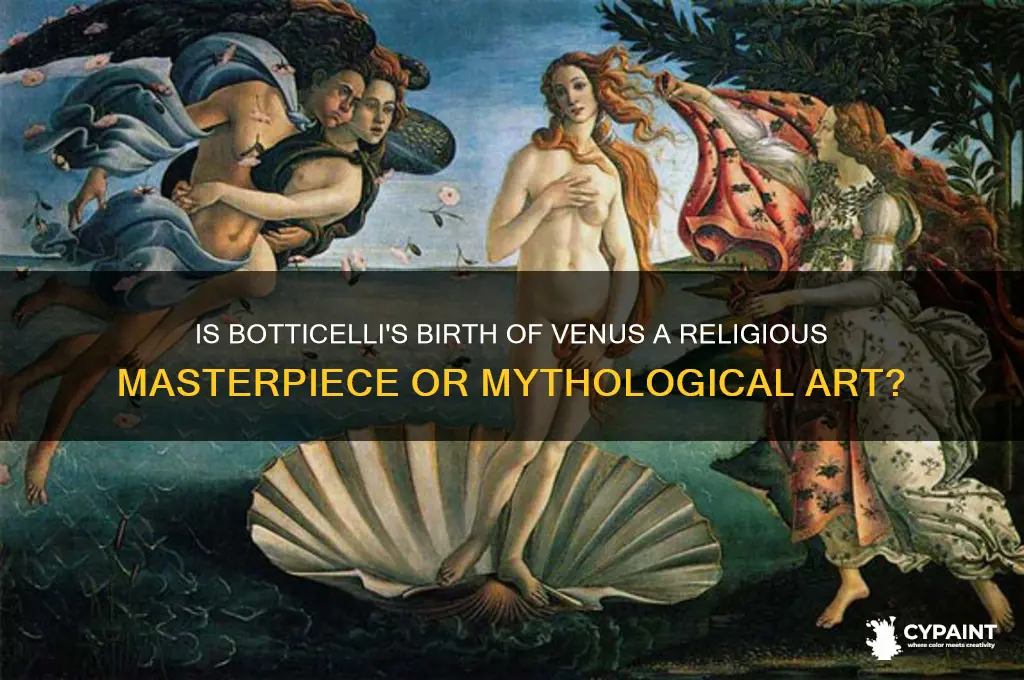 is the birth of venus a religious painting