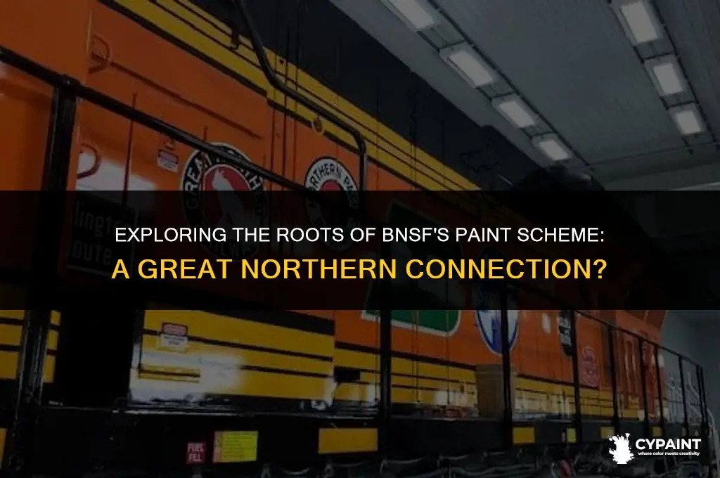 is the bnsf paint scheme based on the great northern