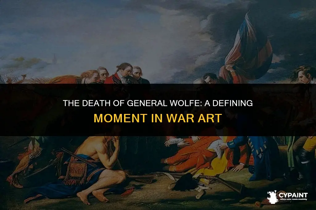is the death of general wolfe painting a war painting