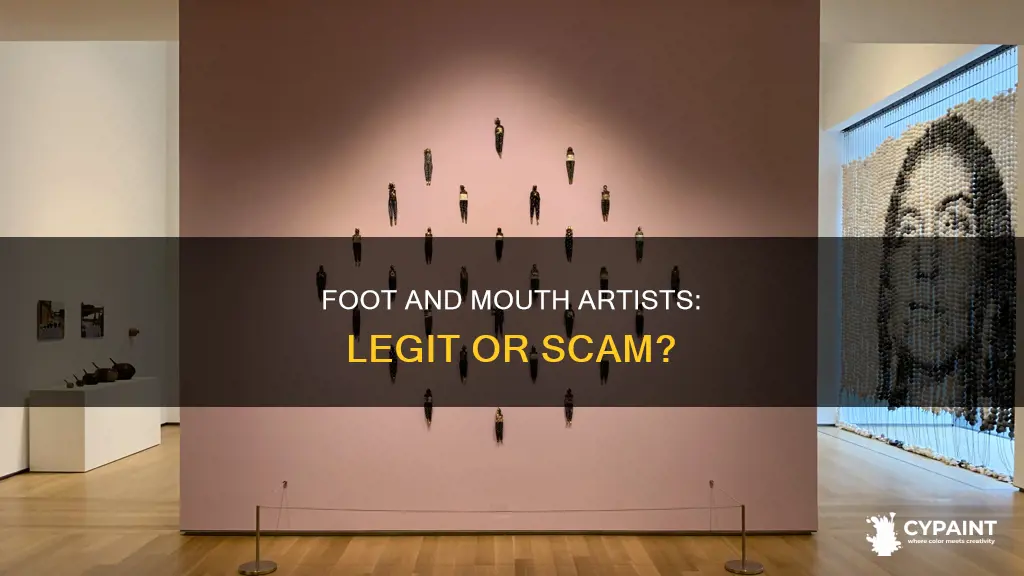is the foot and mouth painting artists organization legitimate