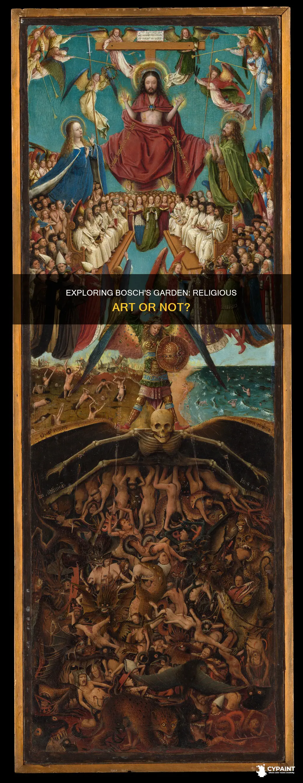 is the garden of earthly delights a religious painting