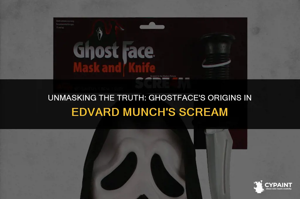 is the ghostface mask based off of the scream painting