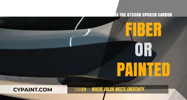 GT350R Spoiler: Carbon Fiber or Painted? Unveiling the Truth
