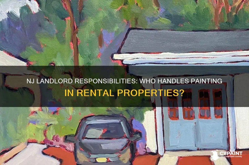 is the landlord responsible for painting in nj