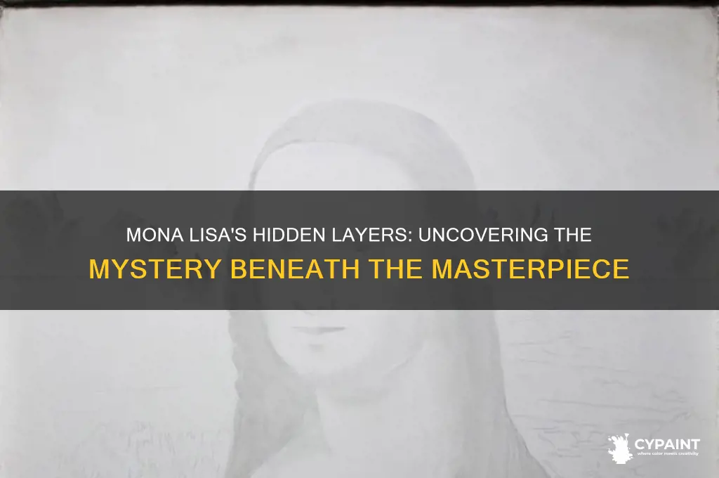 is the mona lisa painted over another painting