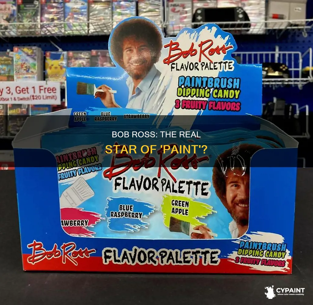 is the movie paint based off of bob ross