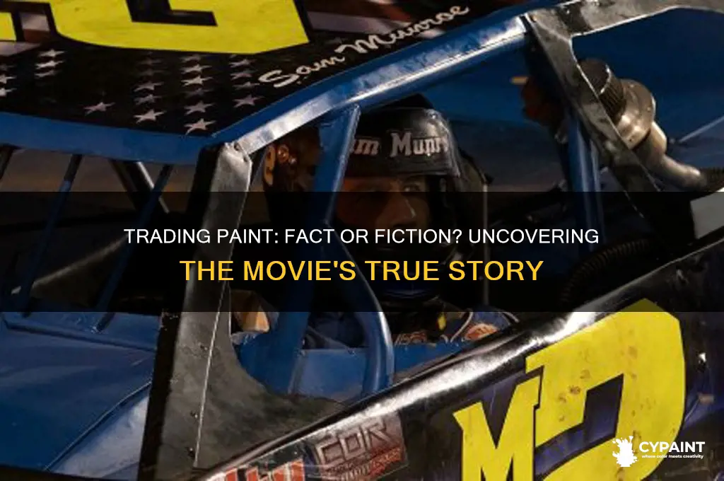is the movie trading paint a true story
