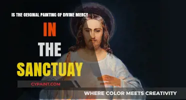 Exploring the Divine Mercy: Original Painting's Sanctuary Presence