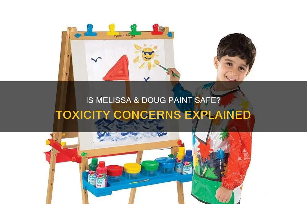 is the paint from melissa and douglas toxic
