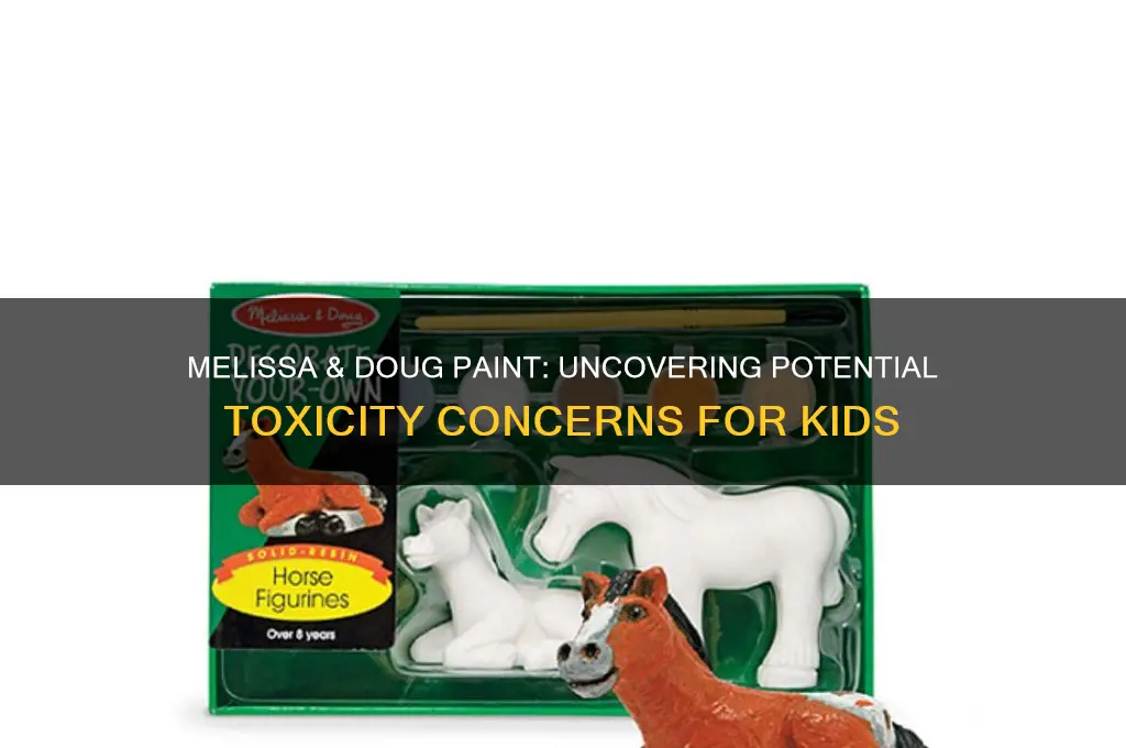 is the paint from mellisa and douglas toxic