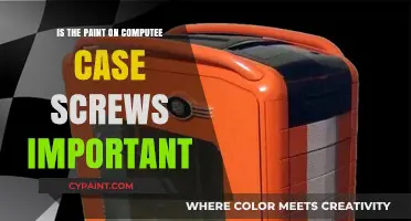 Why Computer Case Screw Paint Matters: Functionality or Aesthetics?