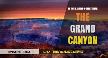 Exploring the Painted Desert: Its Proximity to the Grand Canyon