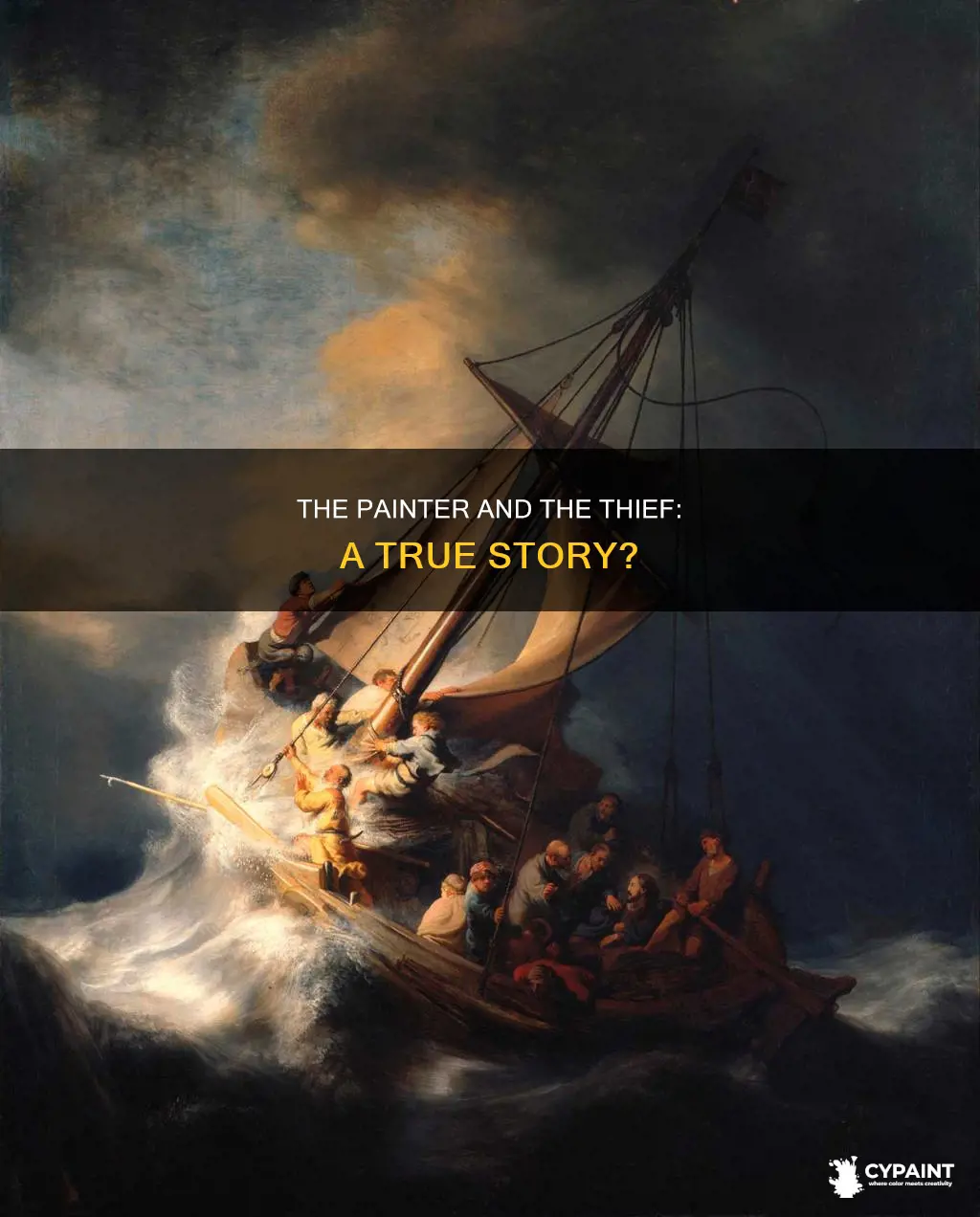 is the painter and the thief a true story