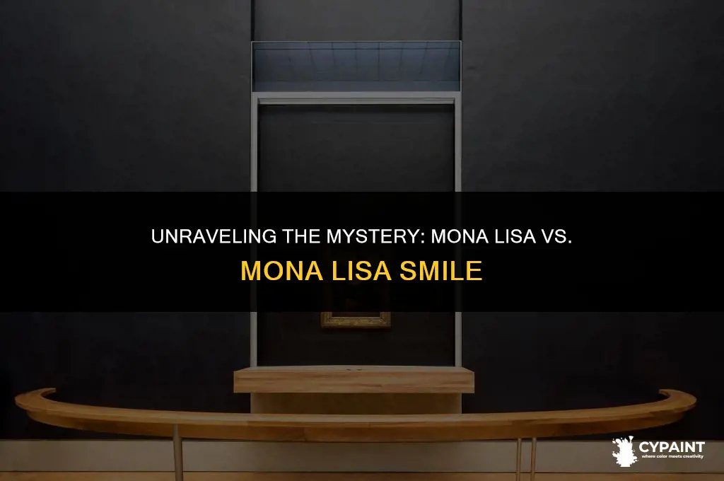 is the painting called mona lisa or mona lisa smile