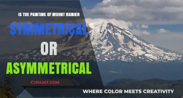 Symmetry in Nature: Mount Rainier's Unique Beauty