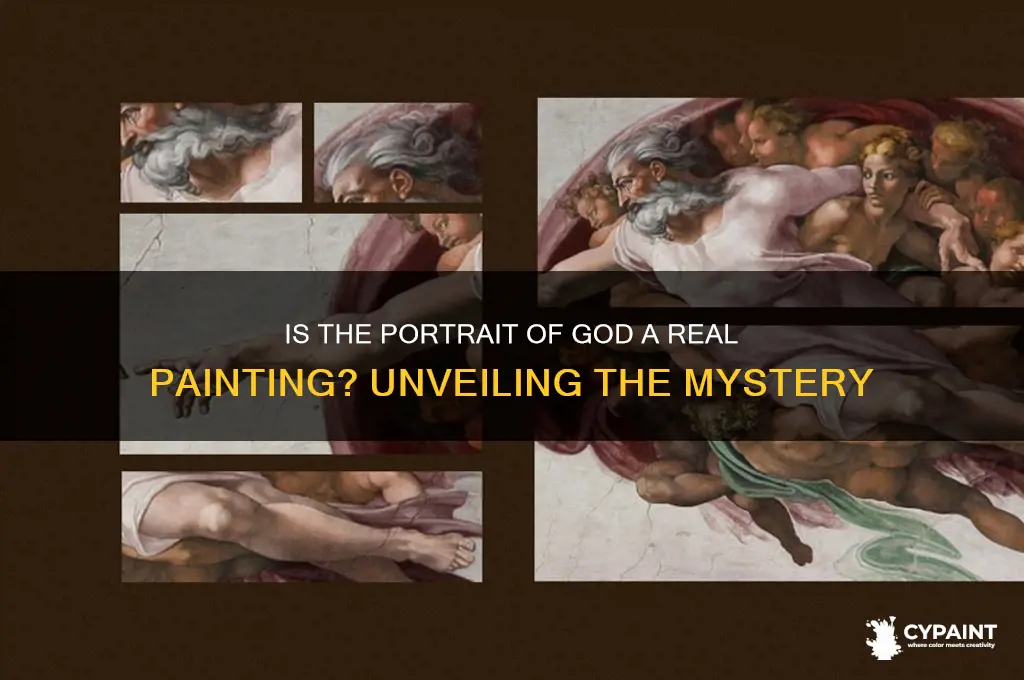 is the portrait of god a real painting